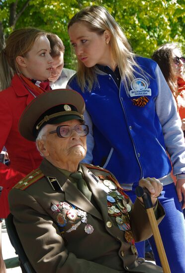 St. George Ribbon memorial campaign in Russian cities