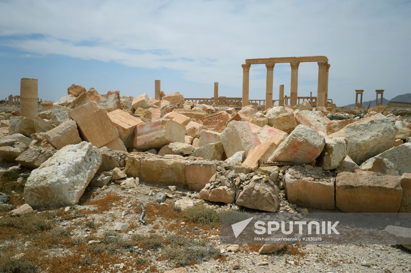 Palmyra's destroyed heritage