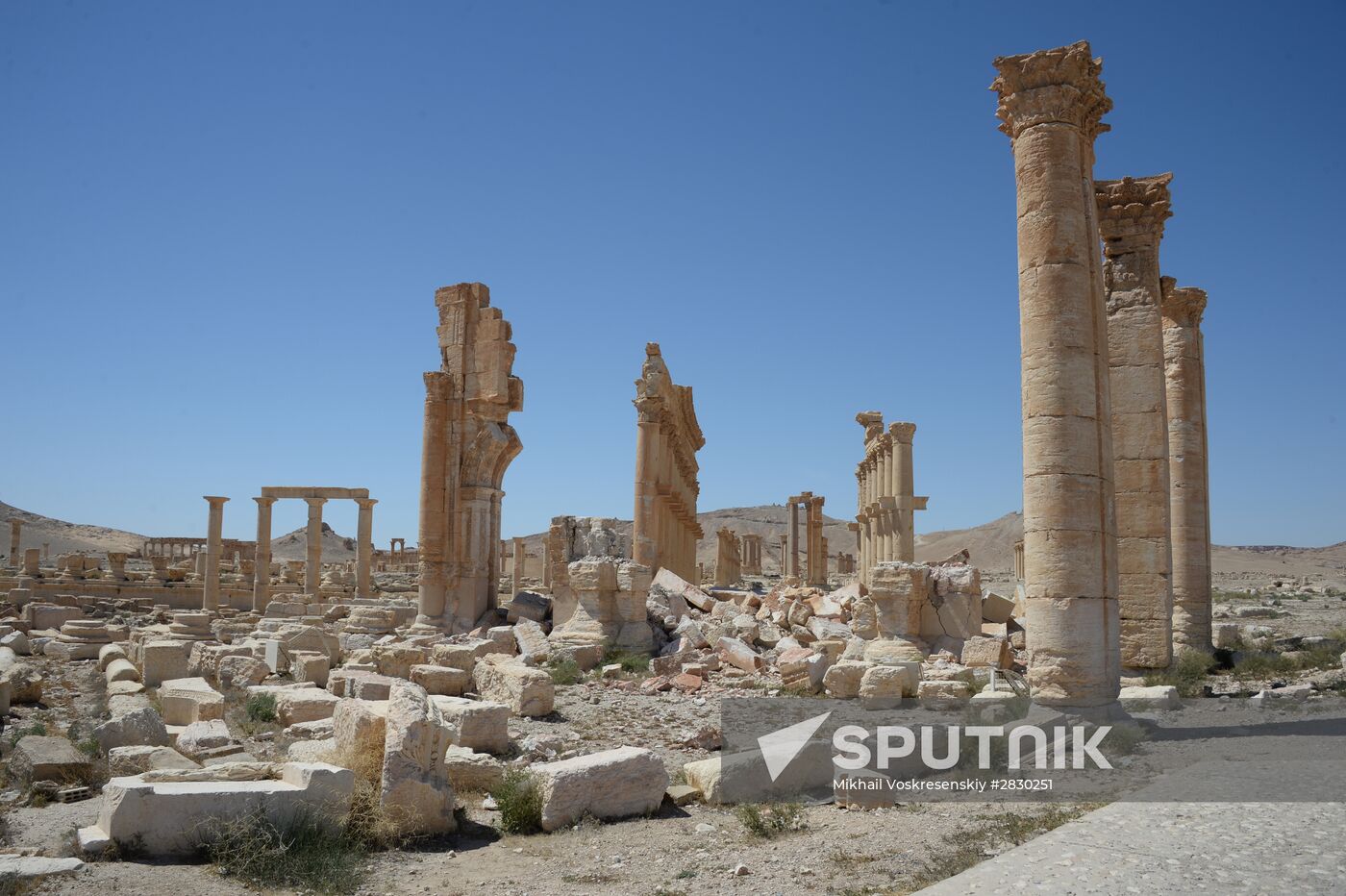 Palmyra's destroyed heritage