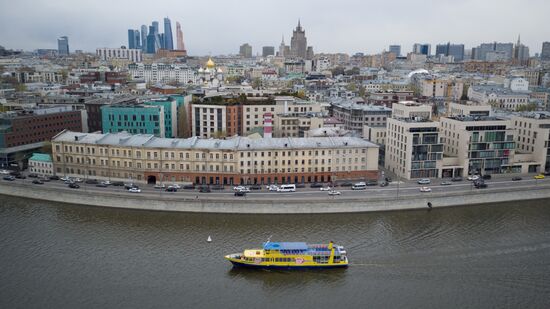 Passenger navigation launched across the Moskva River