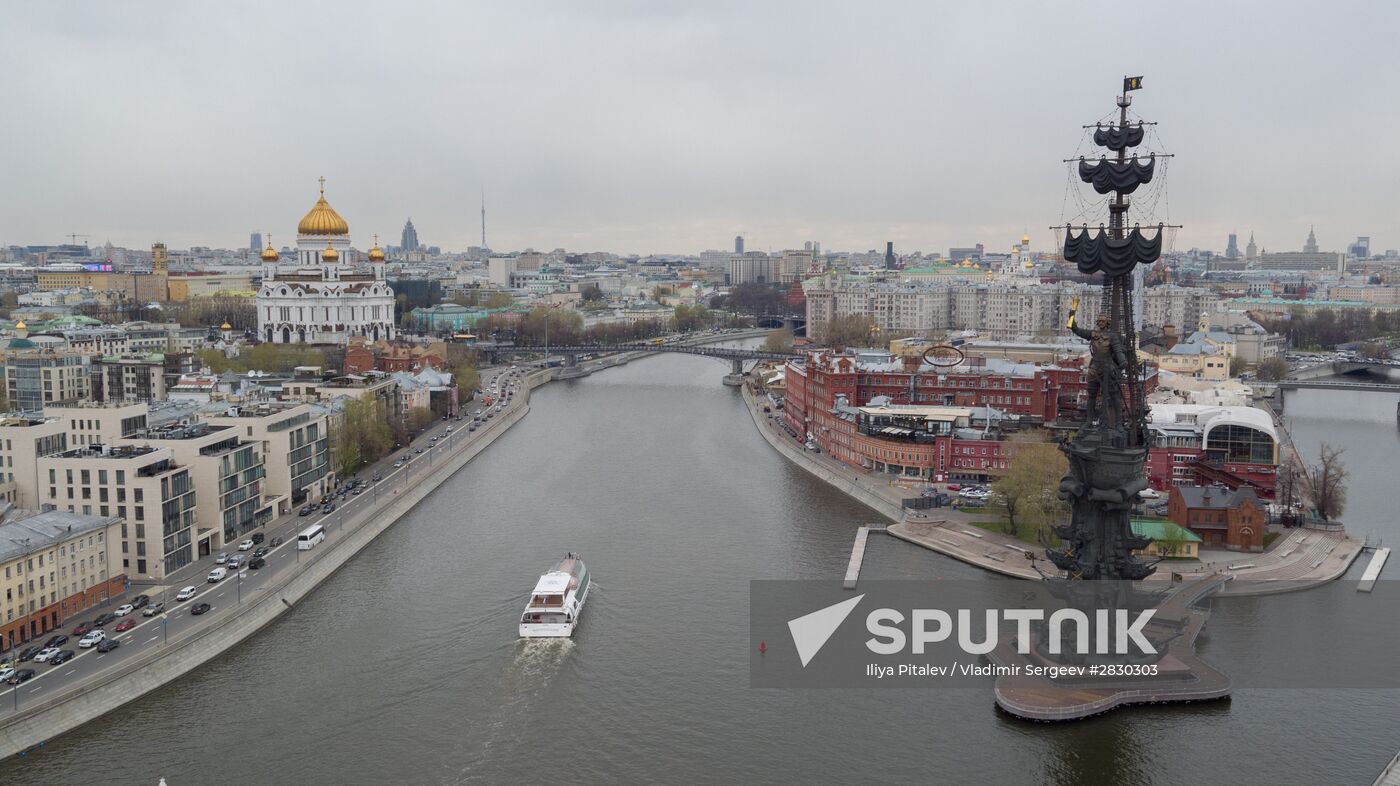 Passenger navigation launched across the Moskva River