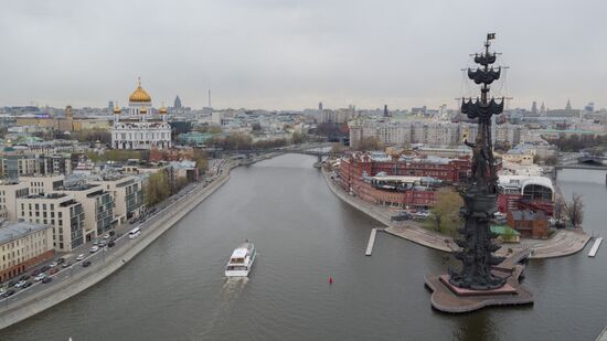 Passenger navigation launched across the Moskva River