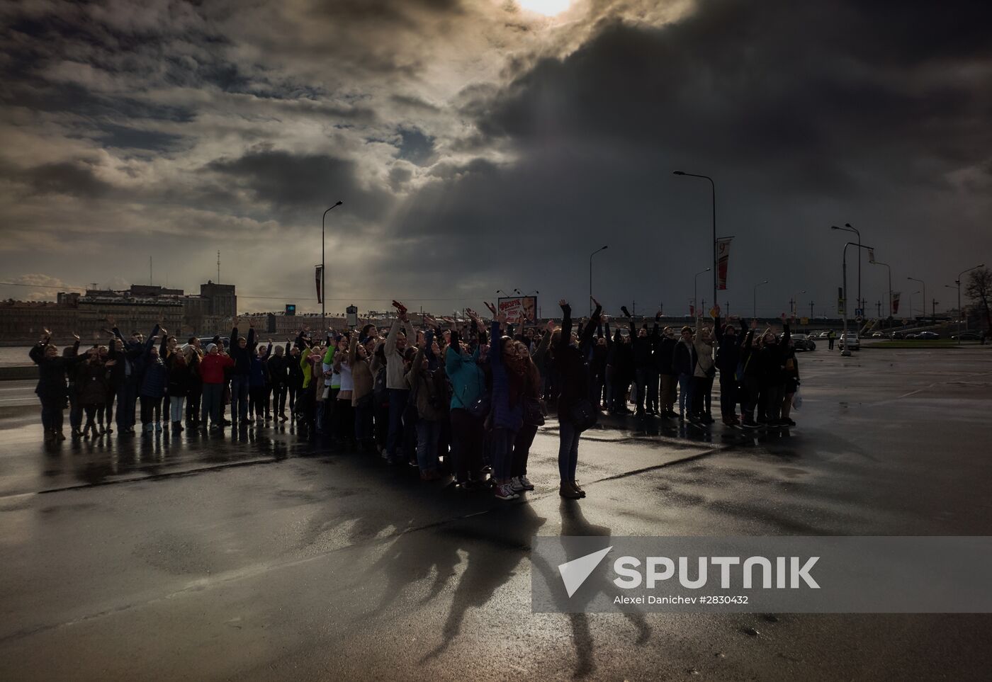 St. George Ribbon memorial campaign in Russian cities