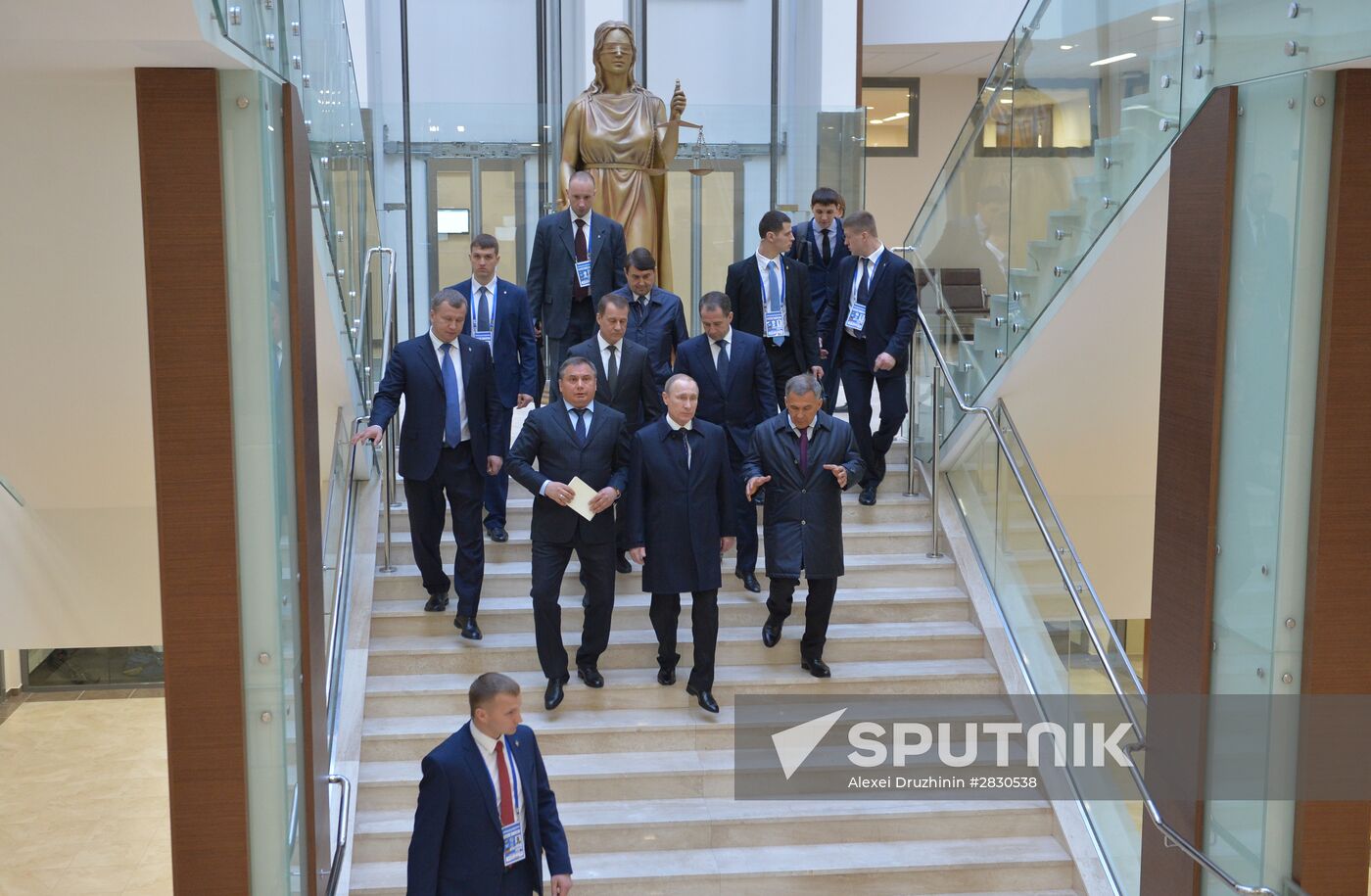 President Vladimir Putin visits Kazan