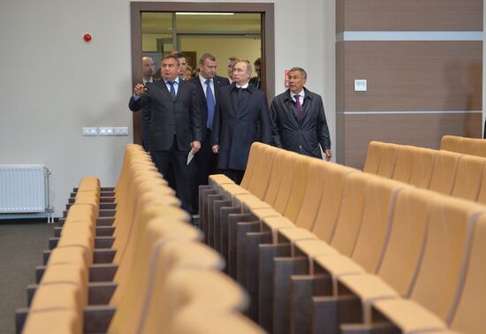 President Vladimir Putin visits Kazan