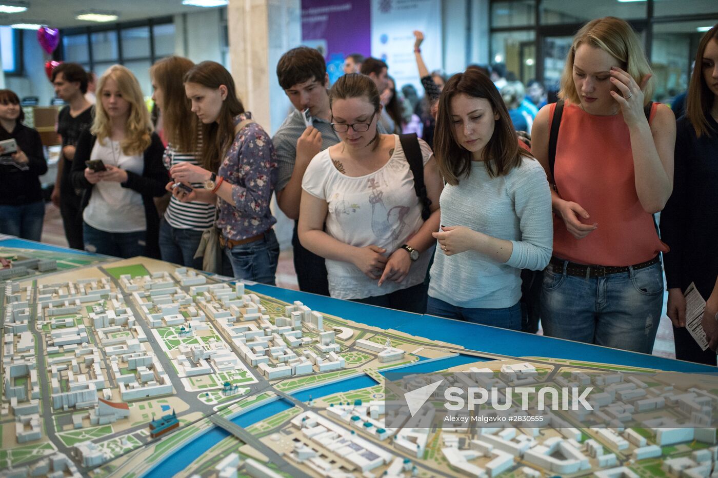 All-Russian Library Night event in Russian cities