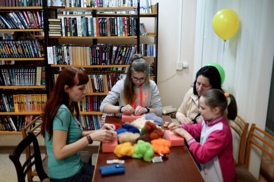 All-Russian Library Night event in Russian cities