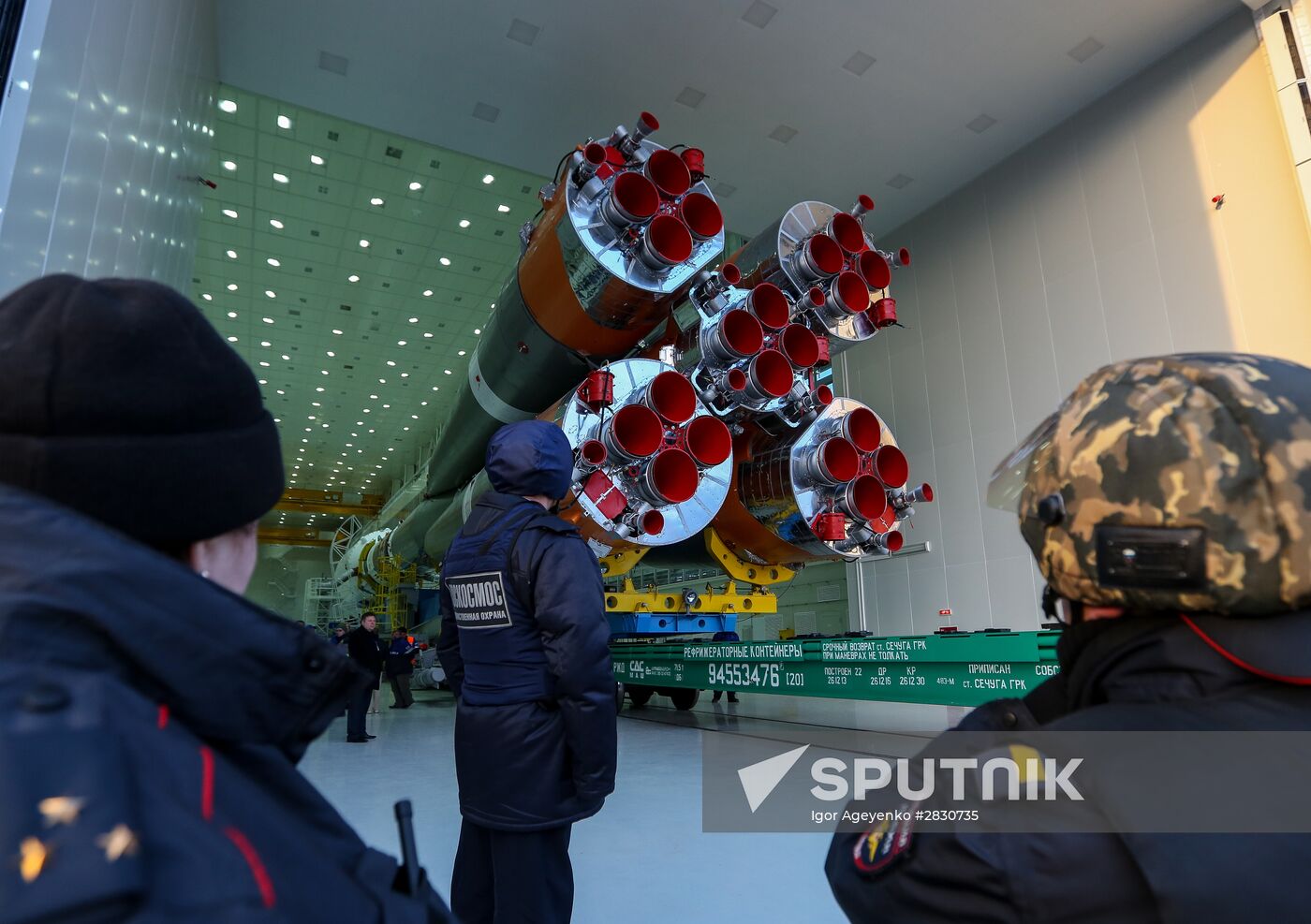 Soyuz-2.1a carrier vehicle taken to Vostochny space center's launch pad