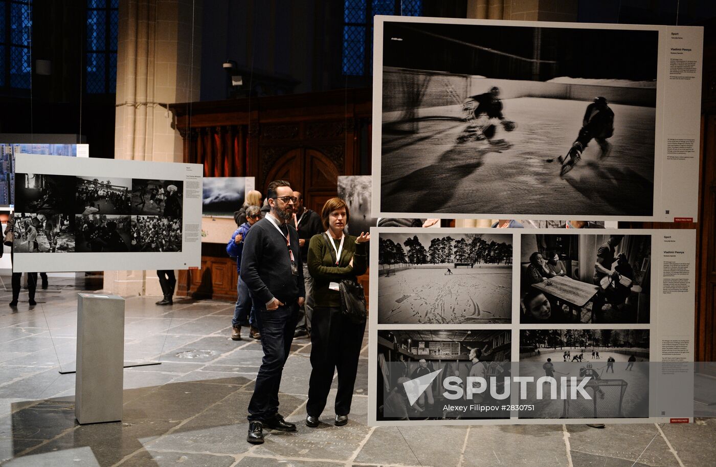 Canon Night at the World Press Photo winners exhibition in Amsterdam