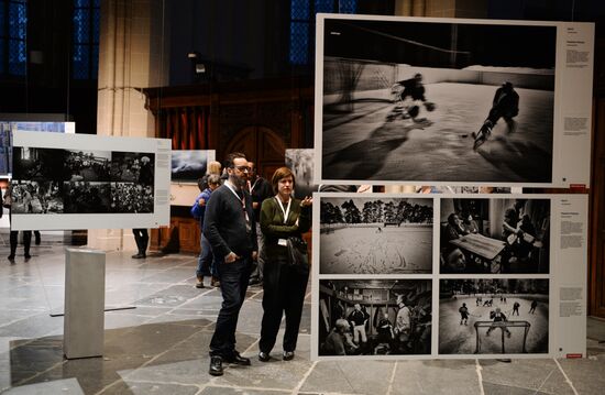 Canon Night at the World Press Photo winners exhibition in Amsterdam