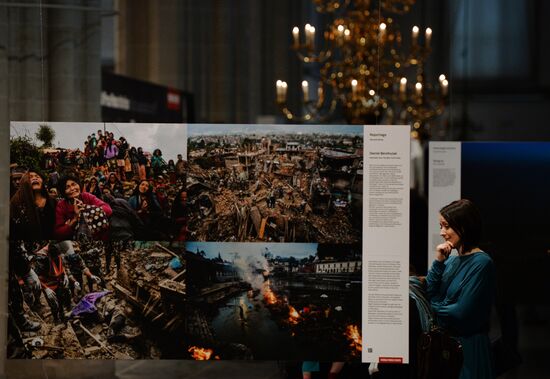Canon Night at the World Press Photo winners exhibition in Amsterdam