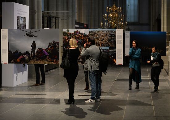 Canon Night at the World Press Photo winners exhibition in Amsterdam