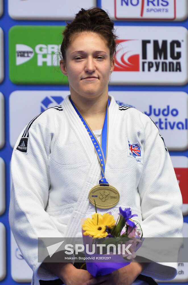 European Judo Championships. Day Three