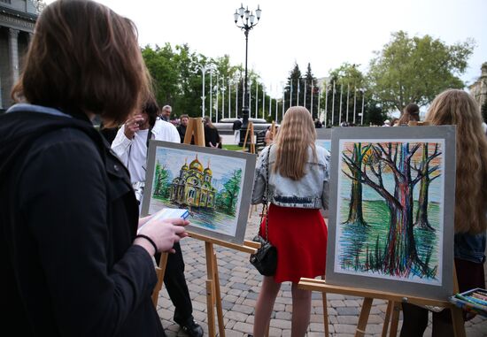 Fountains begin to work in Krasnodar