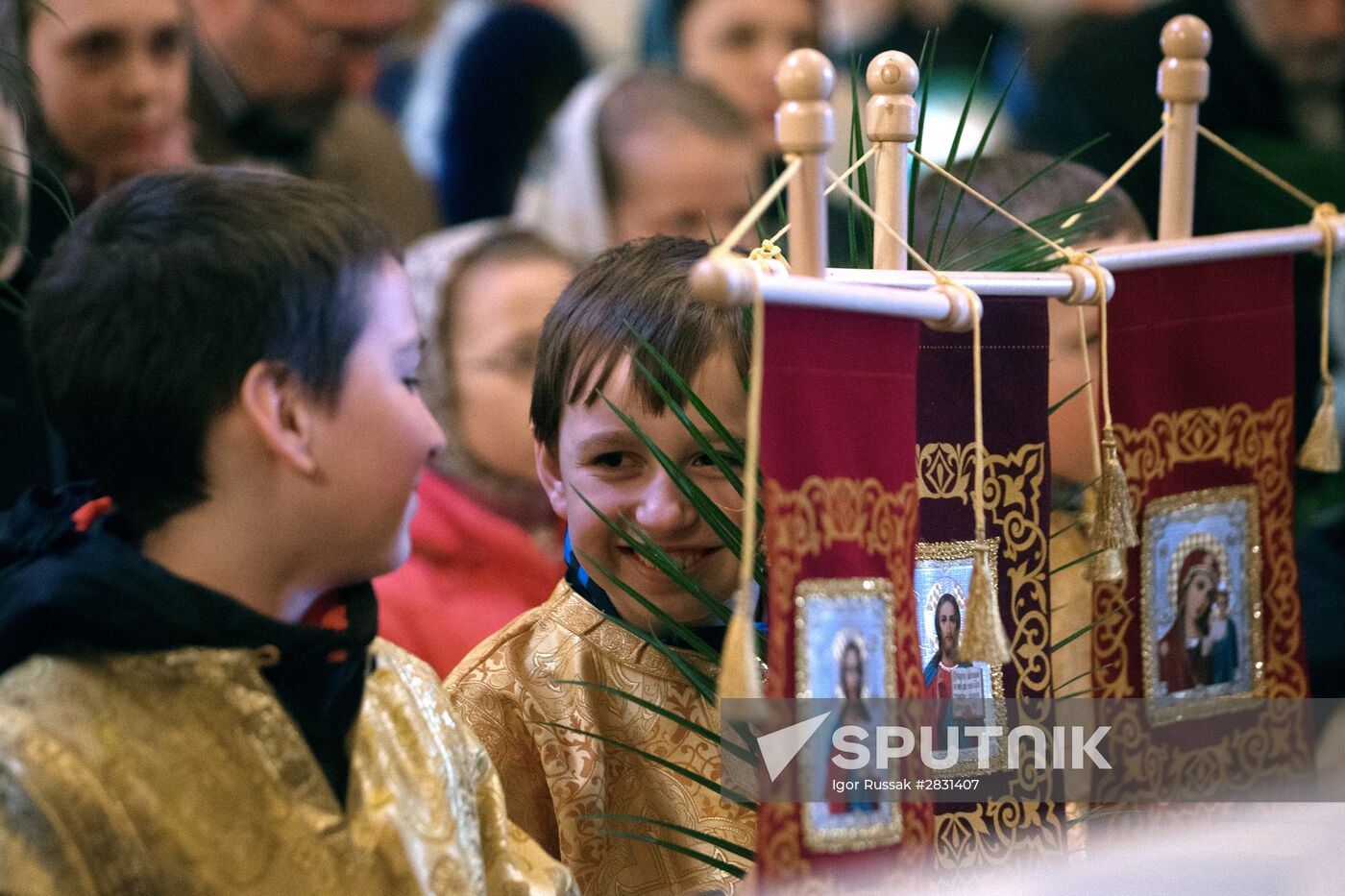 Palm Sunday celebrated in Russia