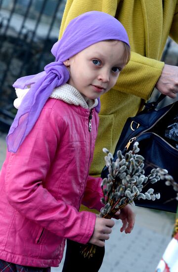 Palm Sunday celebrated in Russia