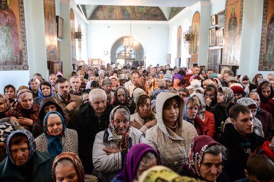 Palm Sunday in Russian cities