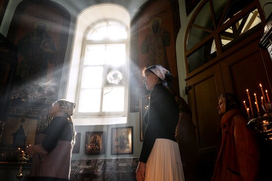 Palm Sunday in Russian cities