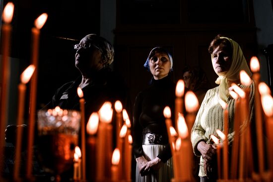 Palm Sunday in Russian cities