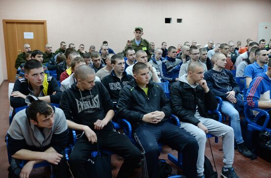 Regional recruiting center in Novosibirsk Region