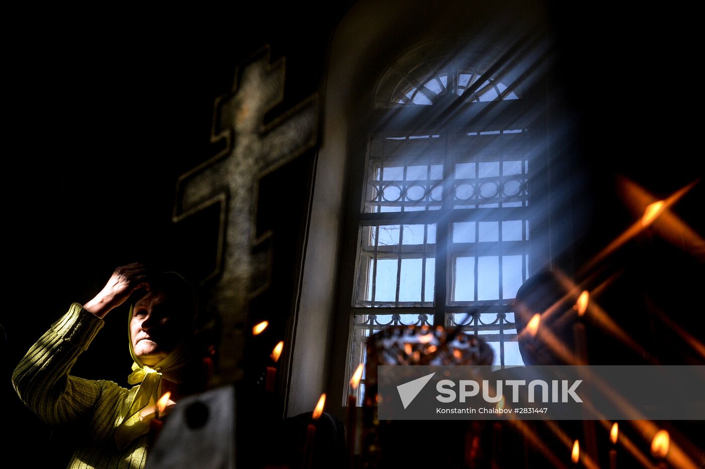 Palm Sunday in Russian cities