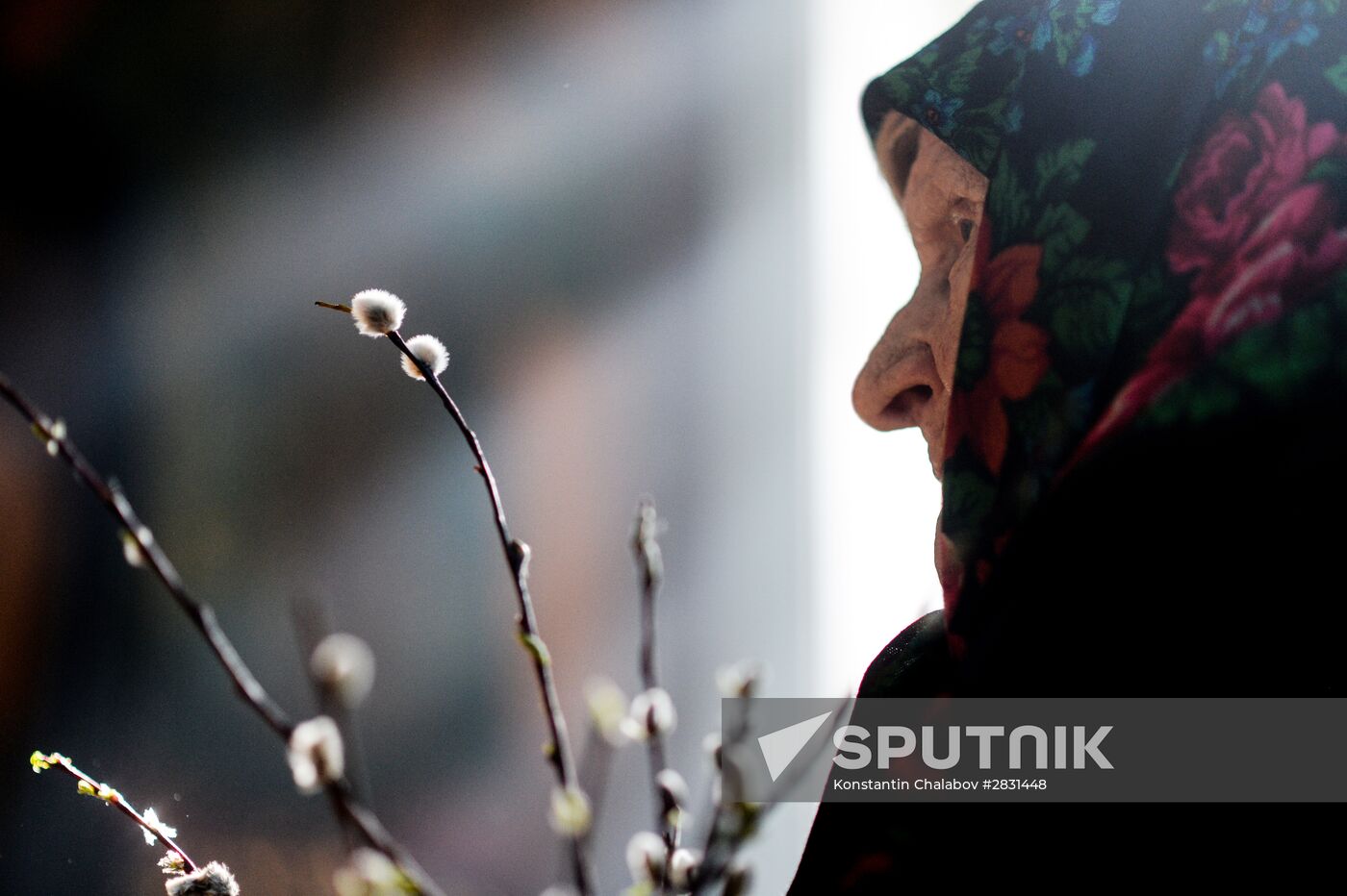Palm Sunday in Russian cities