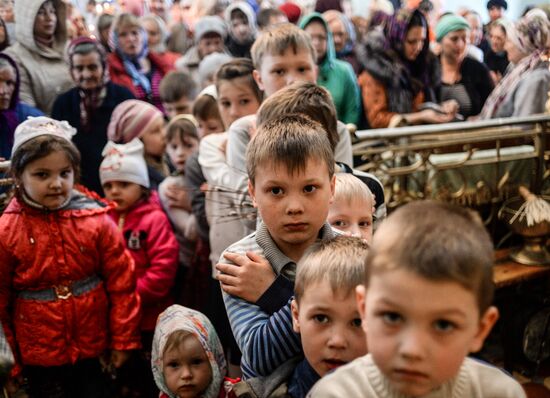 Palm Sunday in Russian cities