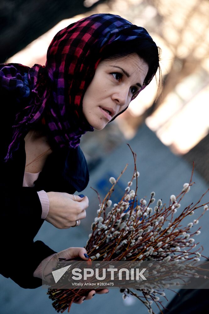 Palm Sunday celebrated in Russia