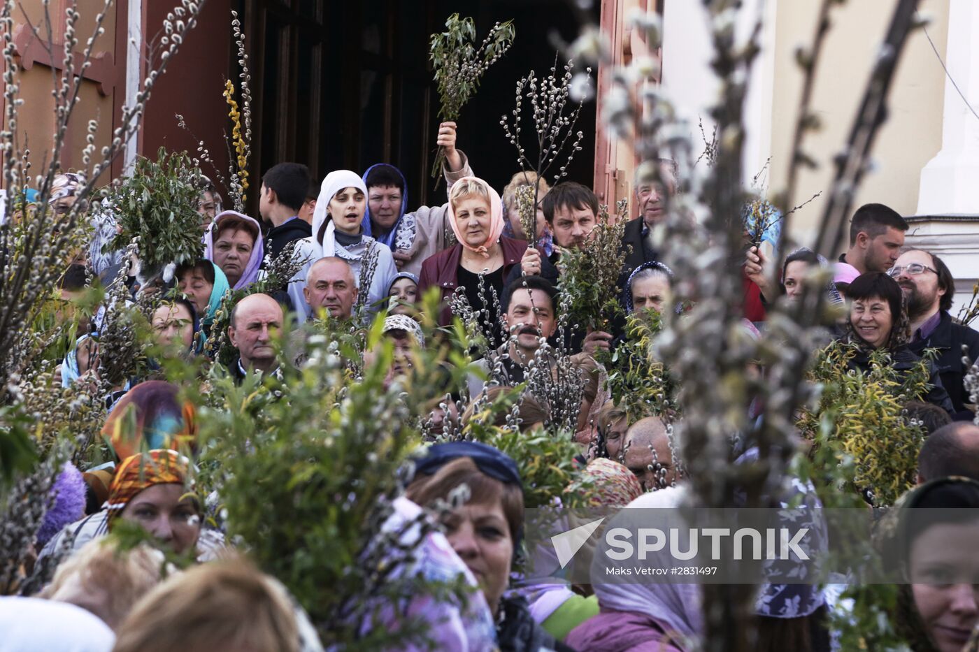 Palm Sunday celebrated in Russia