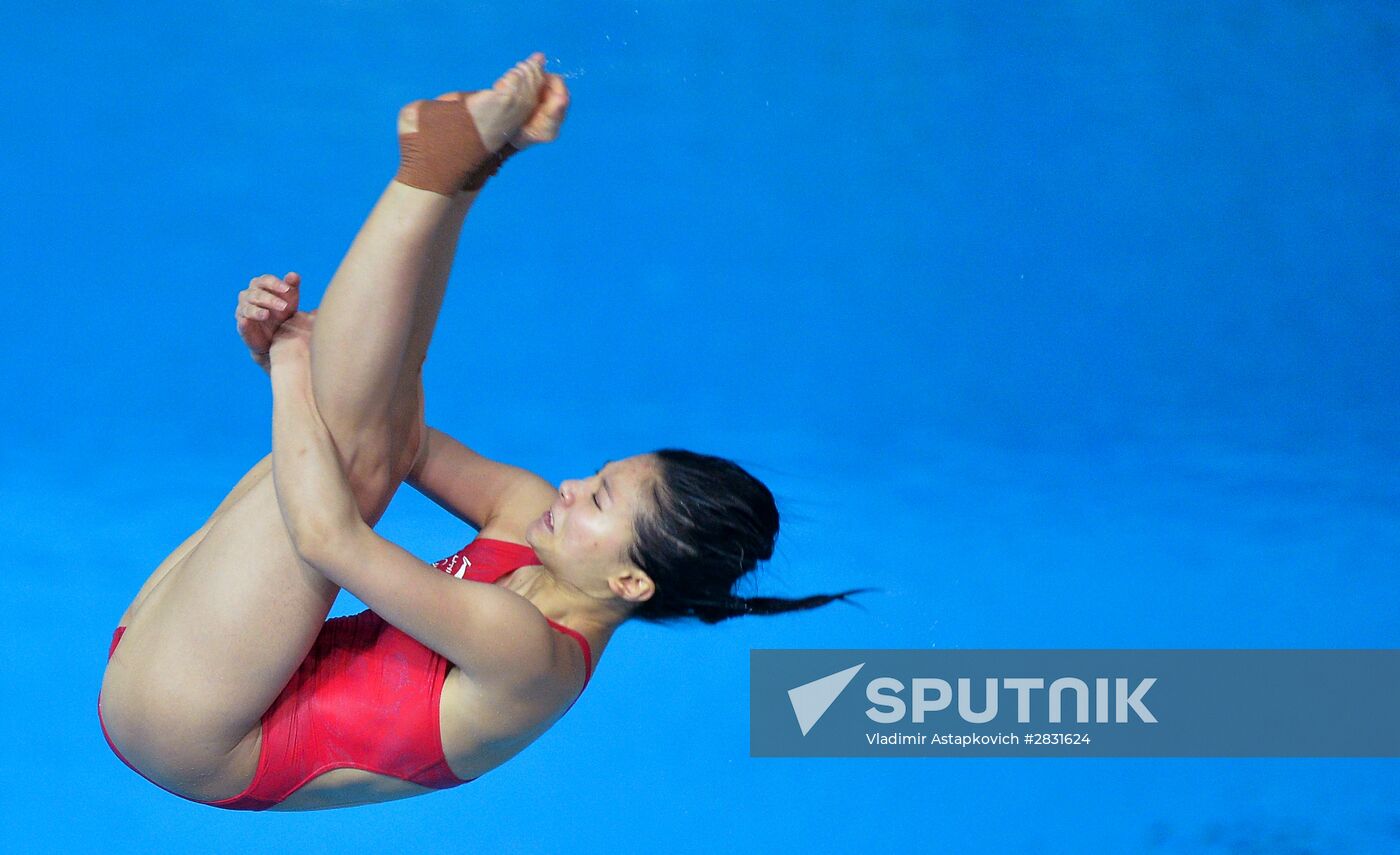 FINA Diving World Series 2016. Day Three