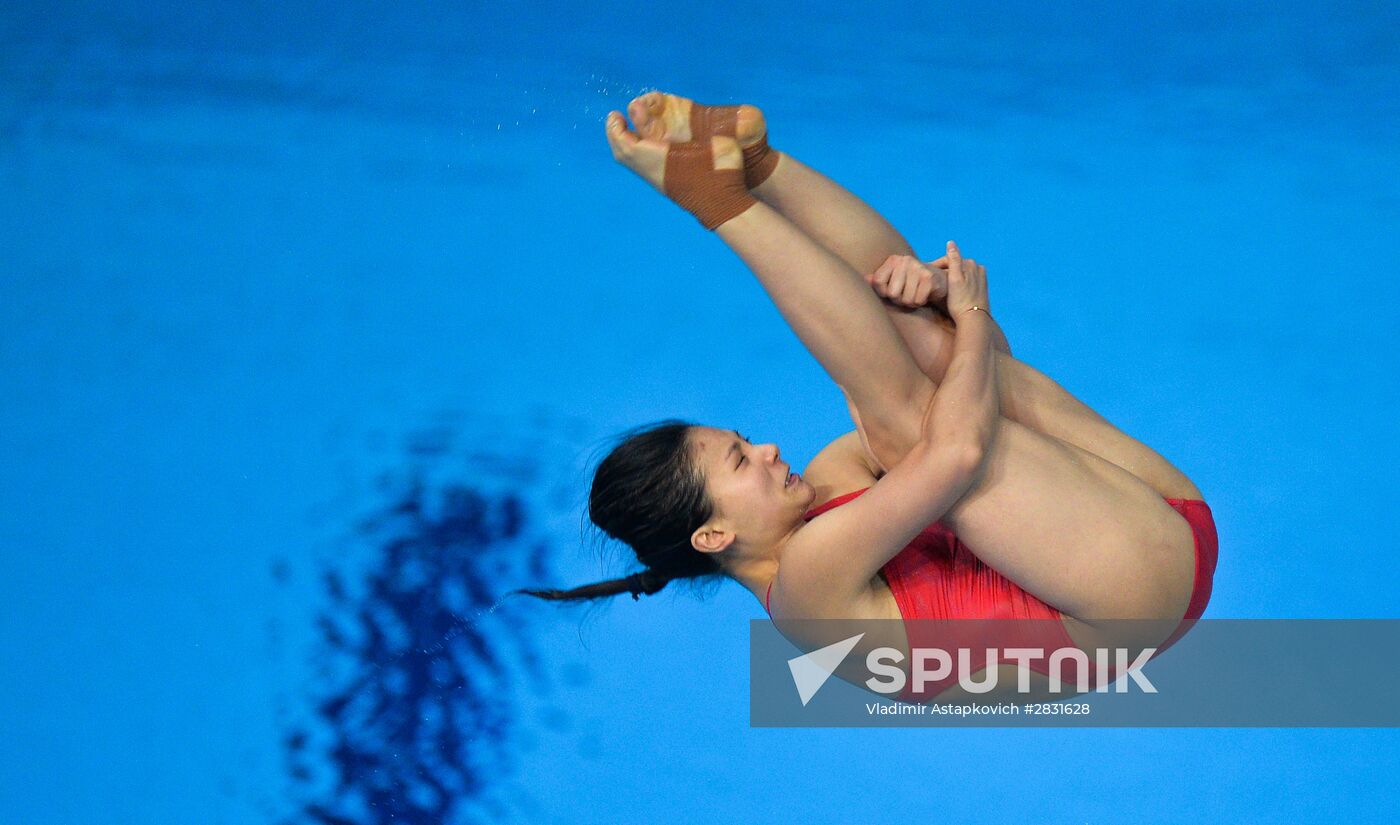 FINA Diving World Series 2016. Day Three
