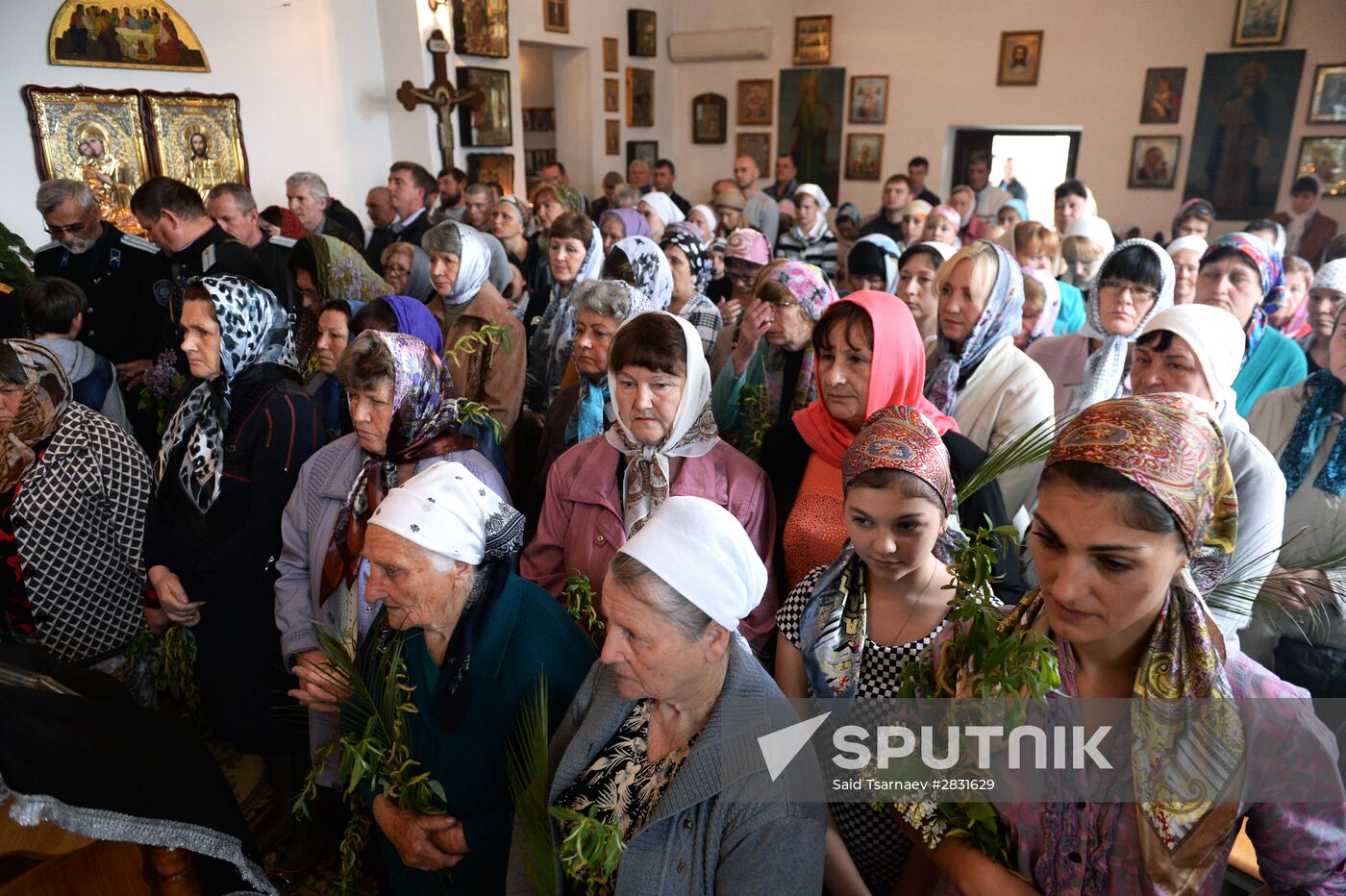 Palm Sunday celebrated in Russia