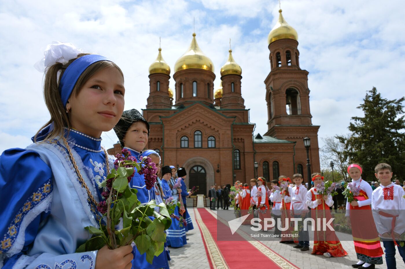 Cathedral of the Nativity of Christ opens in village of Naurskaya, Chechen Republic