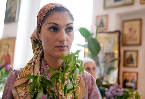 Palm Sunday celebrated in Russia