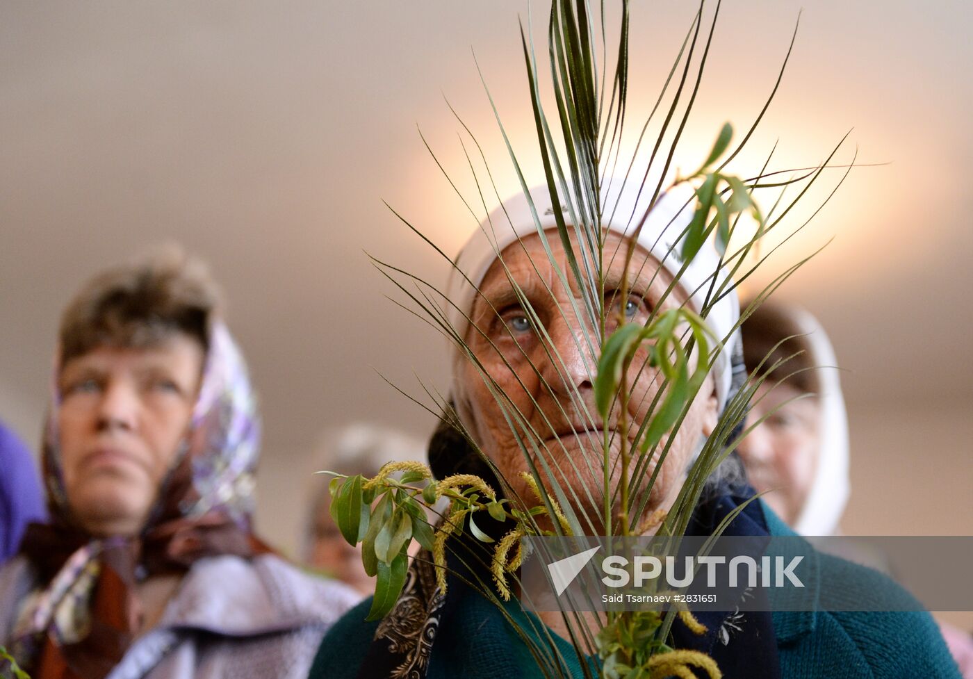 Palm Sunday celebrated in Russia