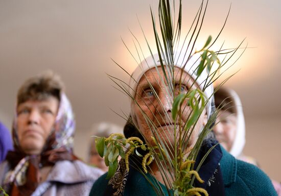 Palm Sunday celebrated in Russia