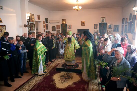 Palm Sunday celebrated in Russia