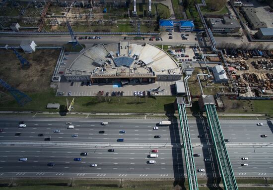 The Moscow Ring Road and Thermal Power Station No. 22