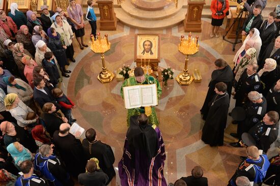Cathedral of the Nativity of Christ opens in village of Naurskaya, Chechen Republic