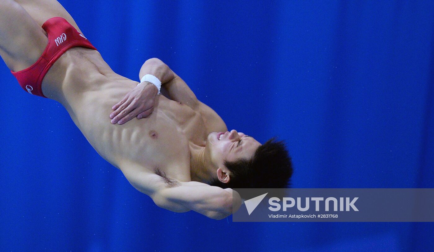 FINA Diving World Series 2016. Day Three