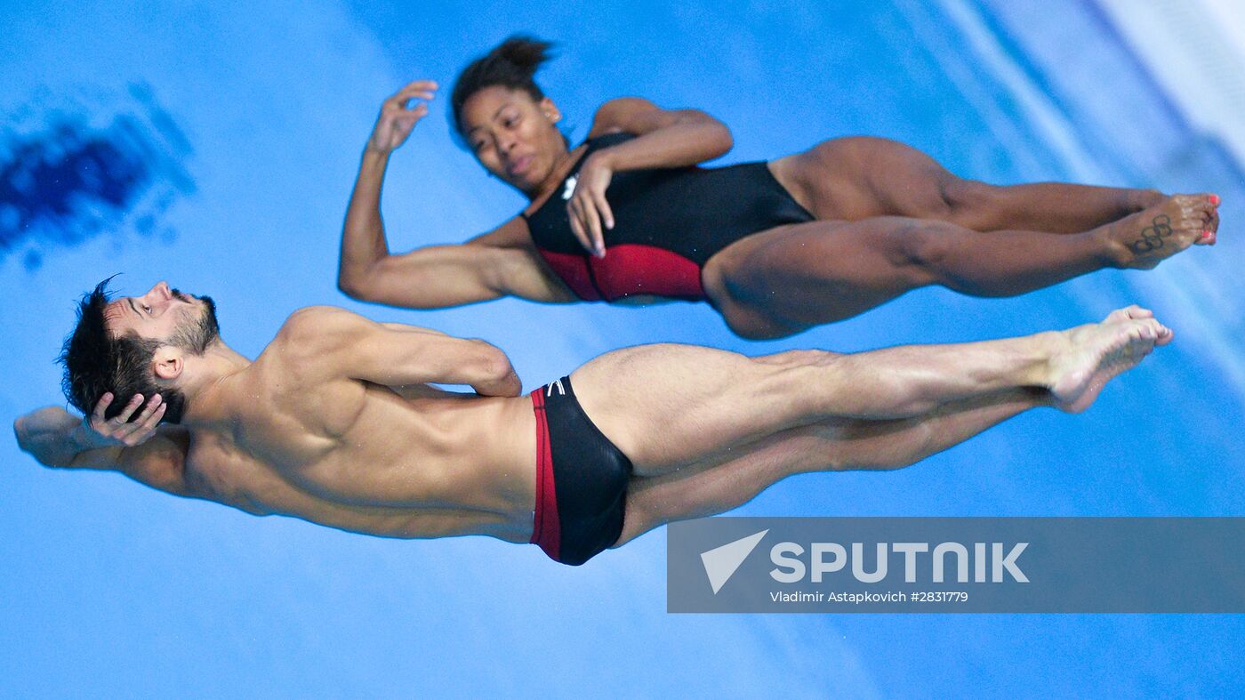 FINA Diving World Series 2016. Day Three
