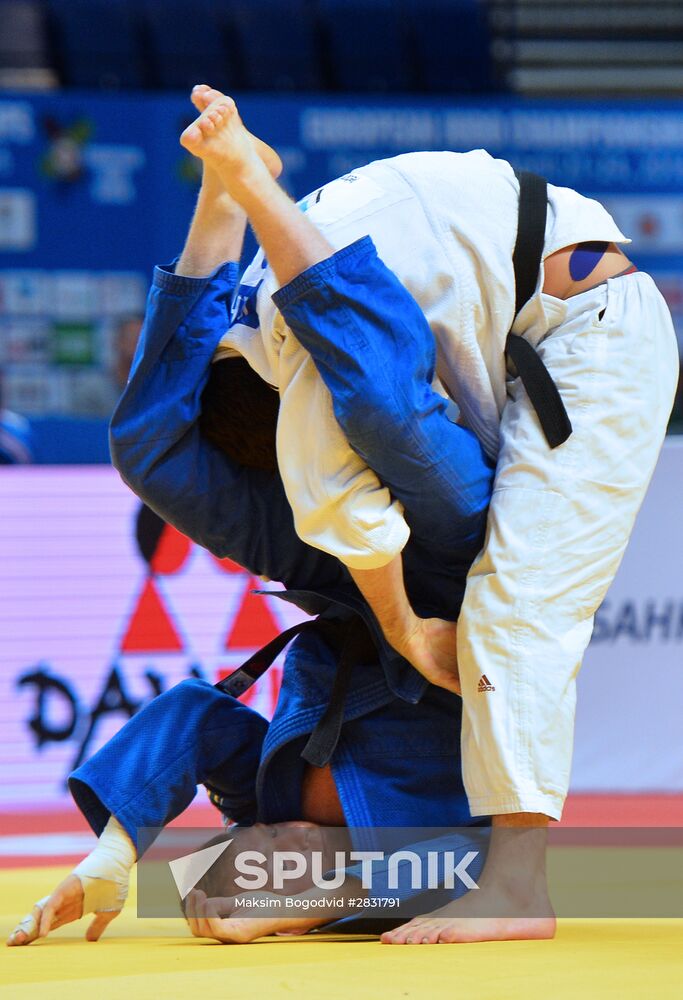 European Judo Championships. Day Four