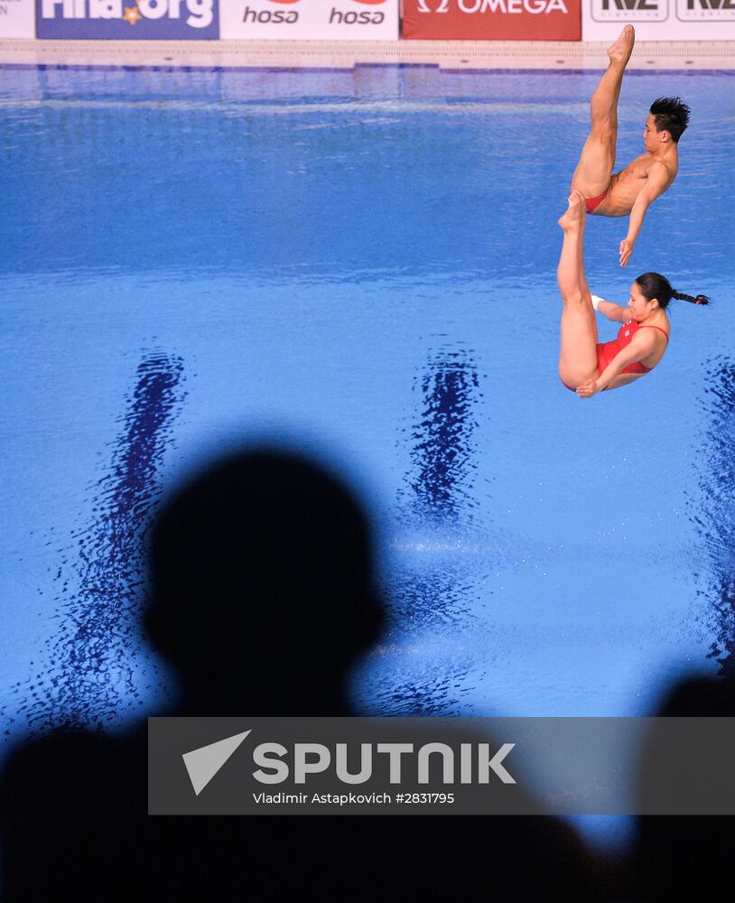FINA Diving World Series 2016. Day Three
