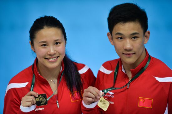FINA Diving World Series 2016. Day Three