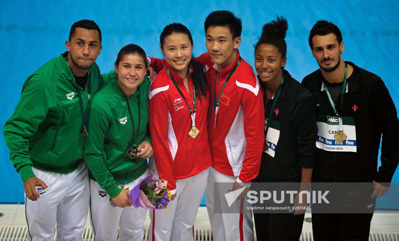 FINA Diving World Series 2016. Day Three