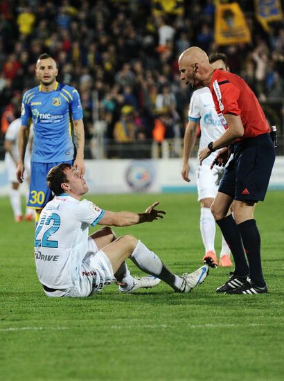 Russian Football Premier League. Rostov vs. Zenit