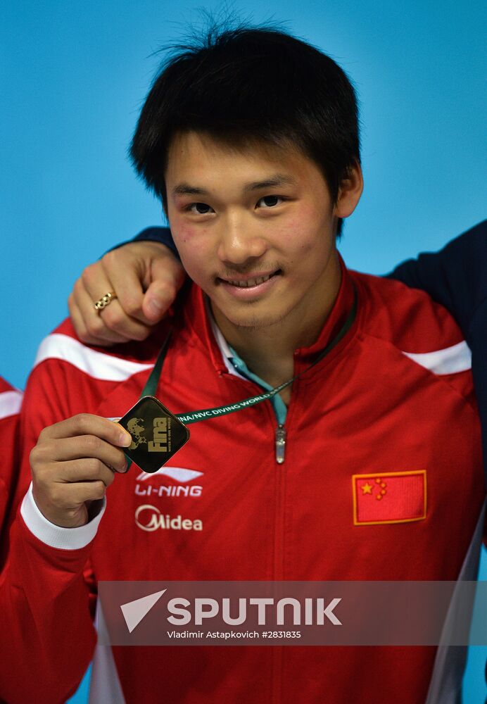 FINA Diving World Series 2016. Day Three