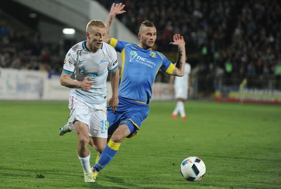 Russian Football Premier League. Rostov vs. Zenit