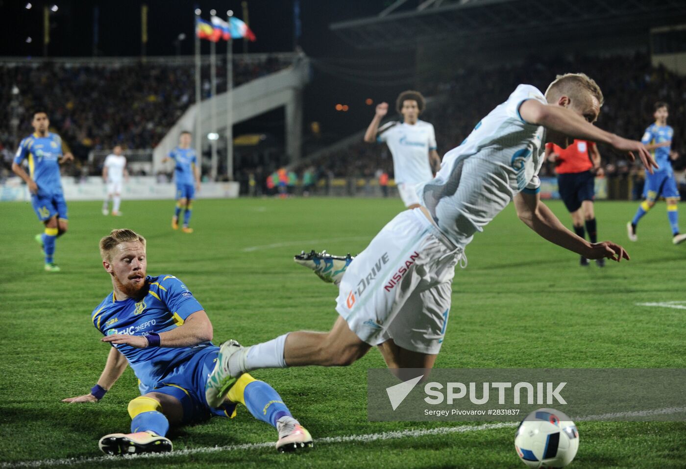 Russian Football Premier League. Rostov vs. Zenit
