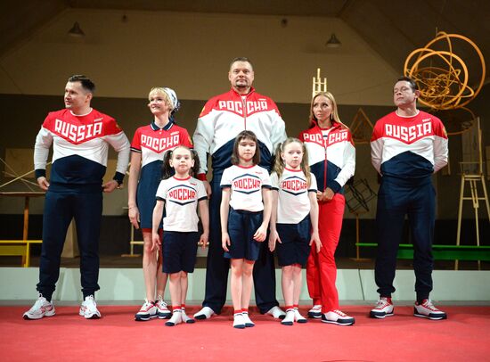 Russian Olympic and Paralympic uniform presented